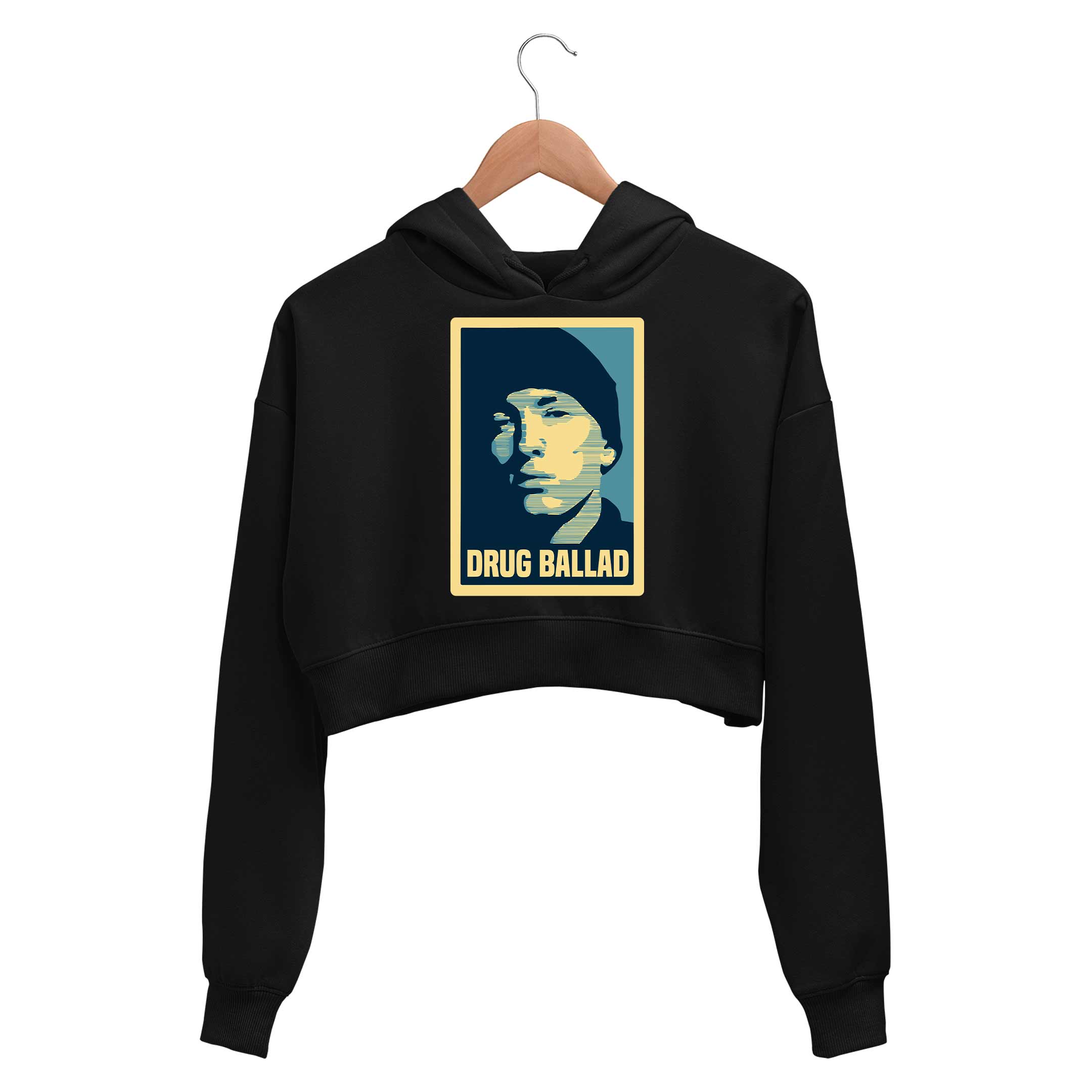 Buy Eminem Crop Hoodie Drug Ballad at Rs. 50 OFF The Banyan Tee