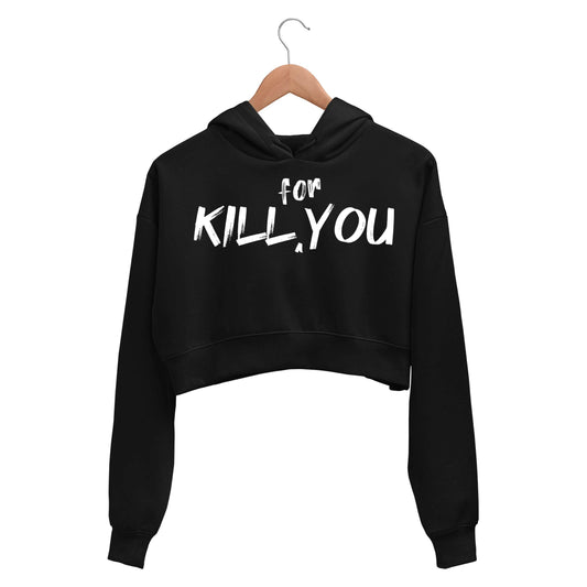 eminem kill for you crop hoodie hooded sweatshirt upper winterwear music band buy online india the banyan tee tbt men women girls boys unisex black