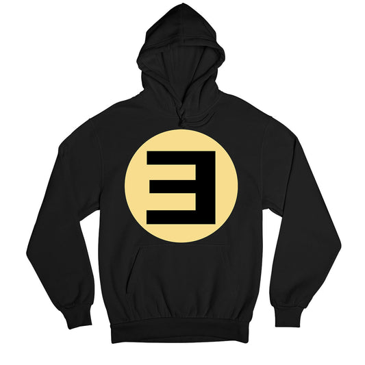 eminem e hoodie hooded sweatshirt winterwear music band buy online india the banyan tee tbt men women girls boys unisex black icon