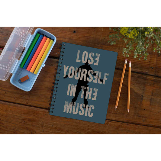 eminem lose yourself for the music notebook notepad diary buy online india the banyan tee tbt unruled