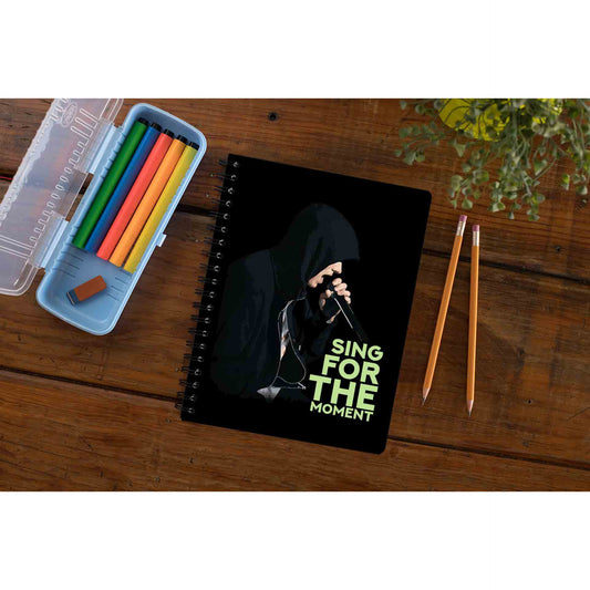 eminem sing for the moment notebook notepad diary buy online india the banyan tee tbt unruled