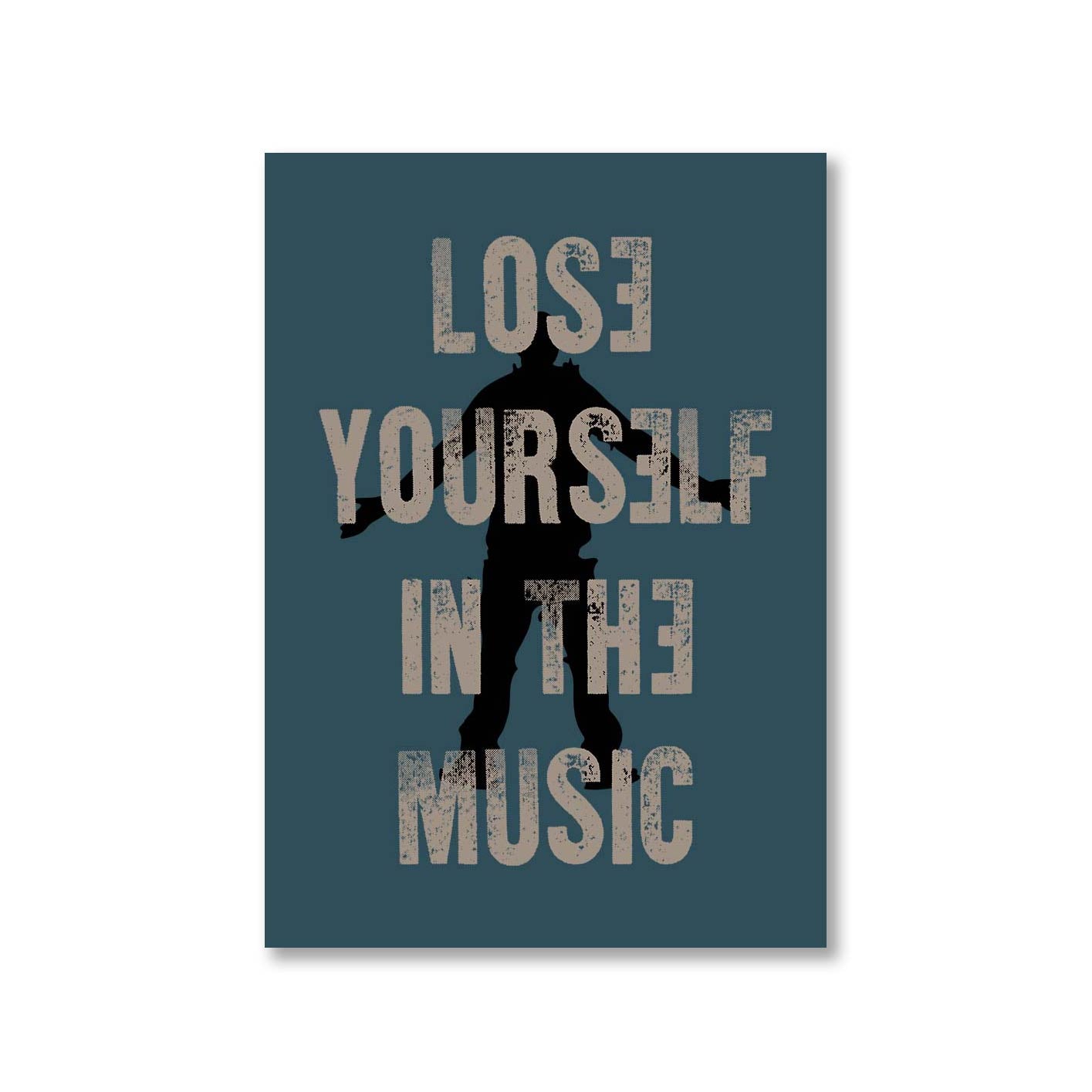 eminem lose yourself for the music poster wall art buy online india the banyan tee tbt a4