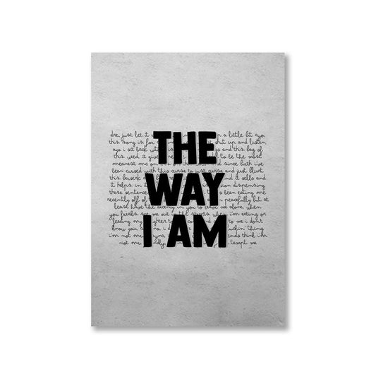 eminem the way i am poster wall art buy online india the banyan tee tbt a4