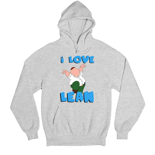 family guy i love lean hoodie hooded sweatshirt winterwear tv & movies buy online india the banyan tee tbt men women girls boys unisex gray - peter griffin