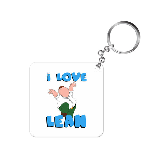family guy i love lean keychain keyring for car bike unique home tv & movies buy online india the banyan tee tbt men women girls boys unisex  - peter griffin