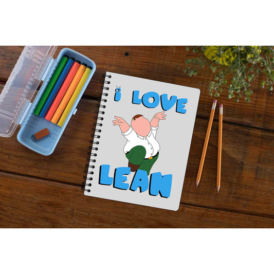 family guy i love lean notebook notepad diary buy online india the banyan tee tbt unruled - peter griffin