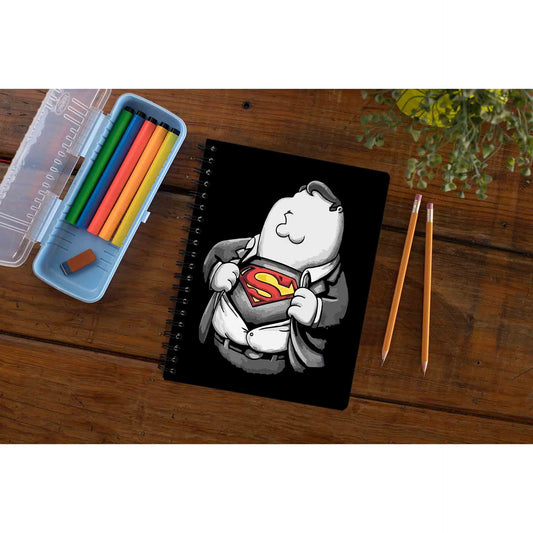 family guy super guy notebook notepad diary buy online india the banyan tee tbt unruled - peter griffin