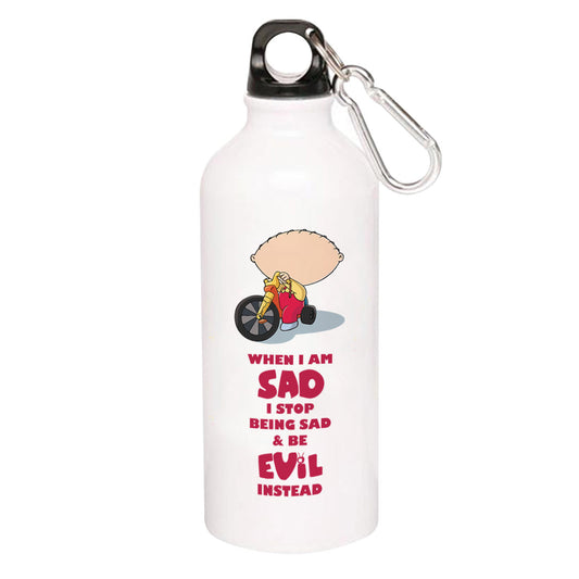 family guy be evil instead sipper steel water bottle flask gym shaker tv & movies buy online india the banyan tee tbt men women girls boys unisex  - stewie griffin dialogue