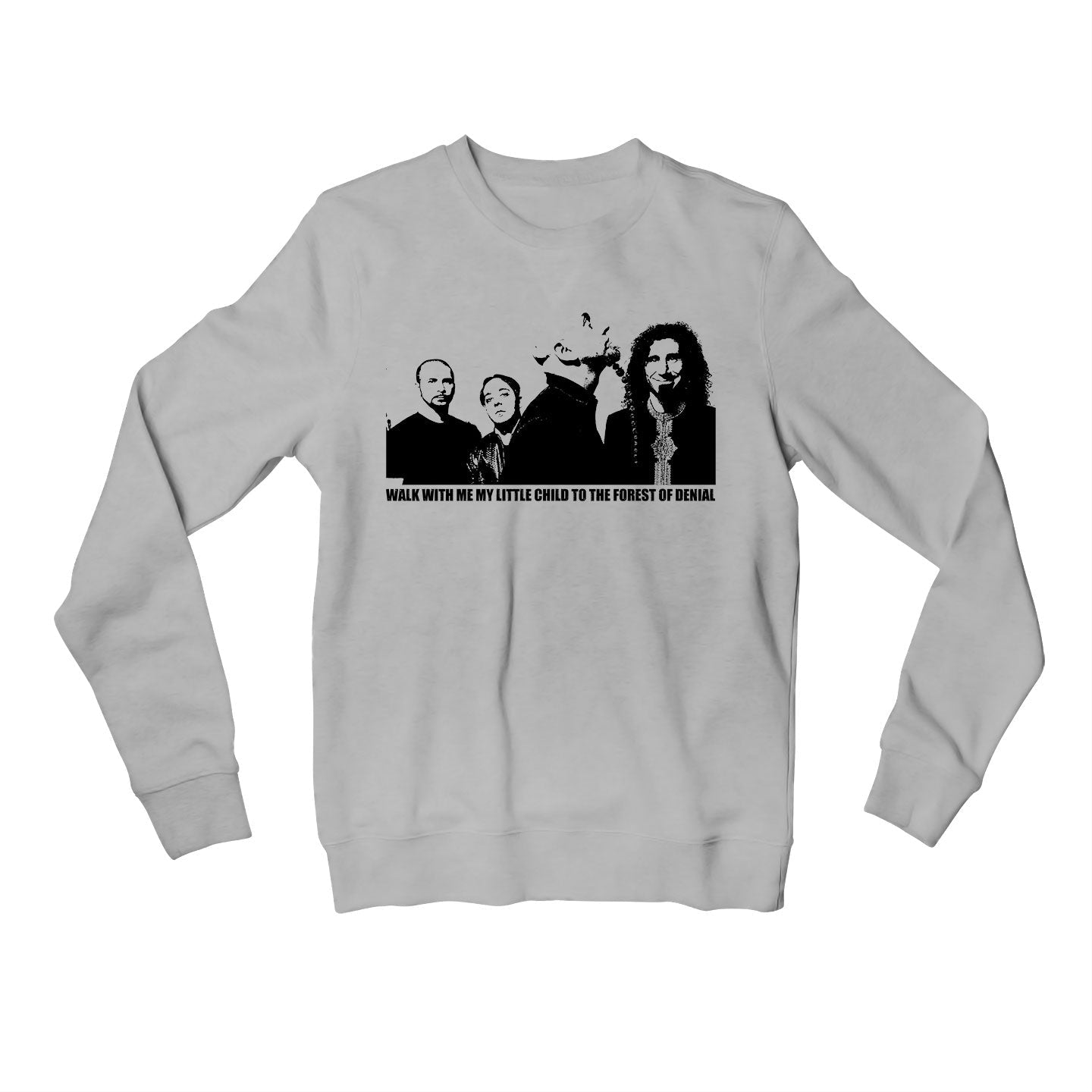 system of a down forest sweatshirt upper winterwear music band buy online india the banyan tee tbt men women girls boys unisex gray