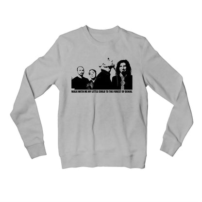 system of a down forest sweatshirt upper winterwear music band buy online india the banyan tee tbt men women girls boys unisex gray