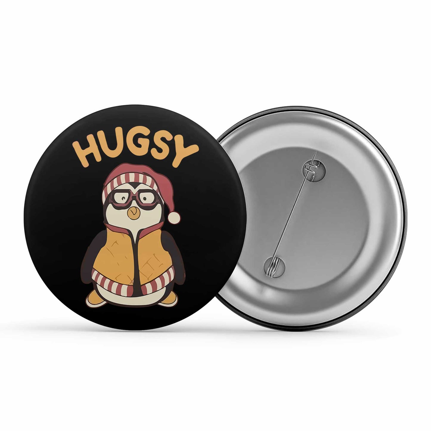 Friends Badge - Hugsy Metal Pin Button The Banyan Tee TBT