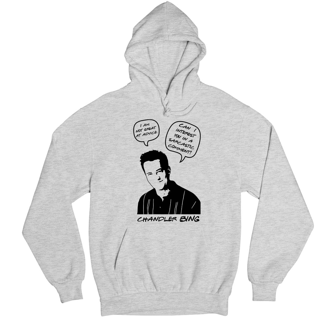 Friends Hoodie - Chandler Hoodie Hooded Sweatshirt The Banyan Tee TBT