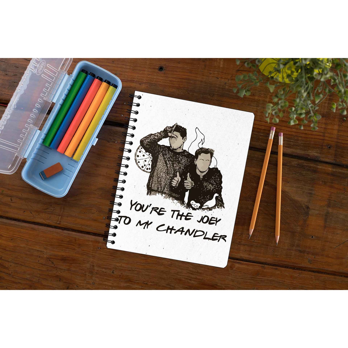 Friends Notebook - Joey To My Chandler The Banyan Tee TBT
