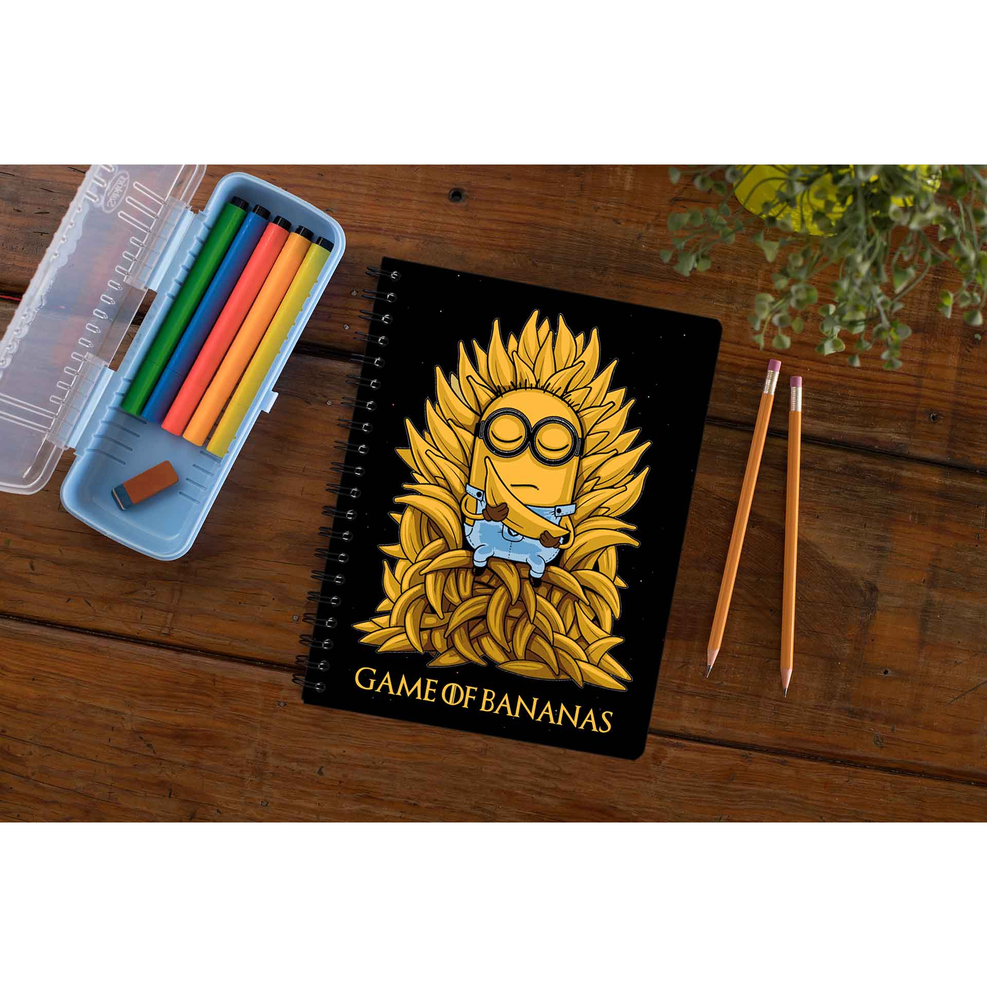 game of thrones notebook - banana throne the banyan tee tbt classmate stationery google diary