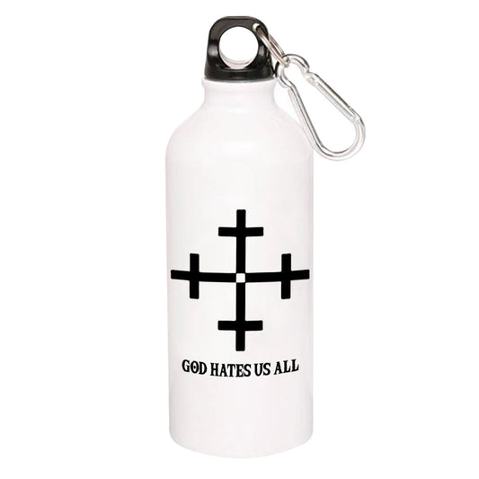 slayer god hates us all sipper steel water bottle flask gym shaker music band buy online india the banyan tee tbt men women girls boys unisex