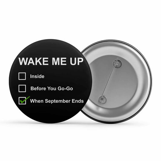 green day wake me up when september ends badge pin button music band buy online india the banyan tee tbt men women girls boys unisex