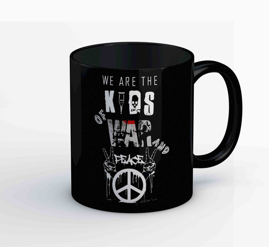 green day kids of war and peace mug coffee ceramic music band buy online india the banyan tee tbt men women girls boys unisex