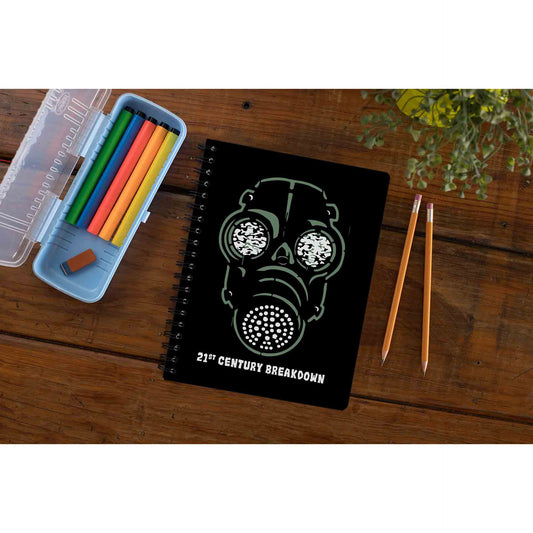 green day 21st century breakdown notebook notepad diary buy online india the banyan tee tbt unruled