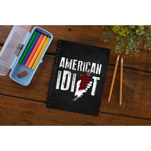 green day american idiot notebook notepad diary buy online india the banyan tee tbt unruled