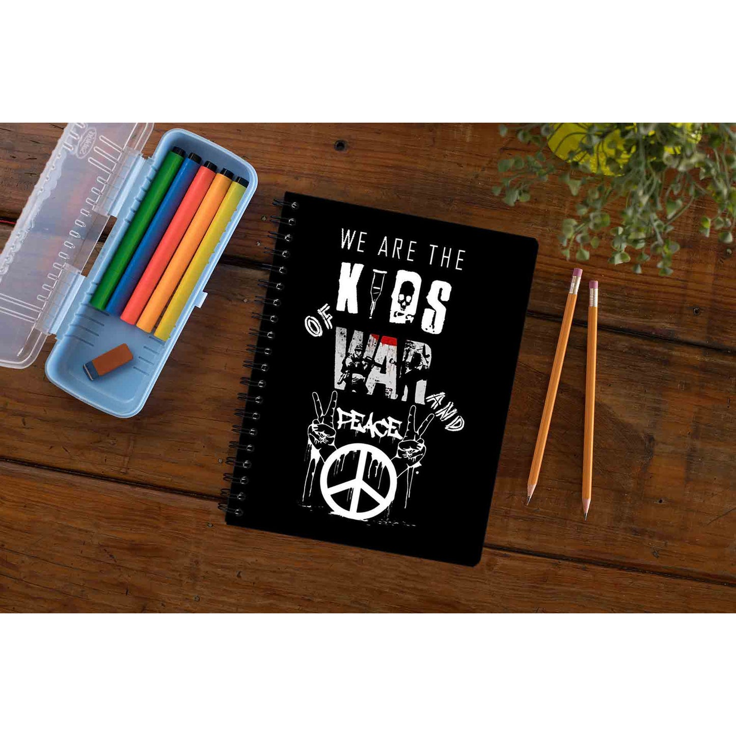 green day kids of war and peace notebook notepad diary buy online india the banyan tee tbt unruled