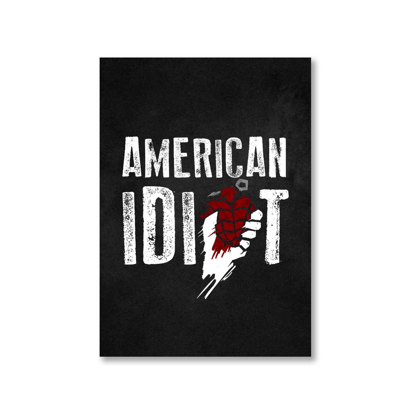 green day american idiot poster wall art buy online india the banyan tee tbt a4