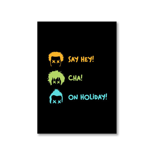 green day holiday poster wall art buy online india the banyan tee tbt a4