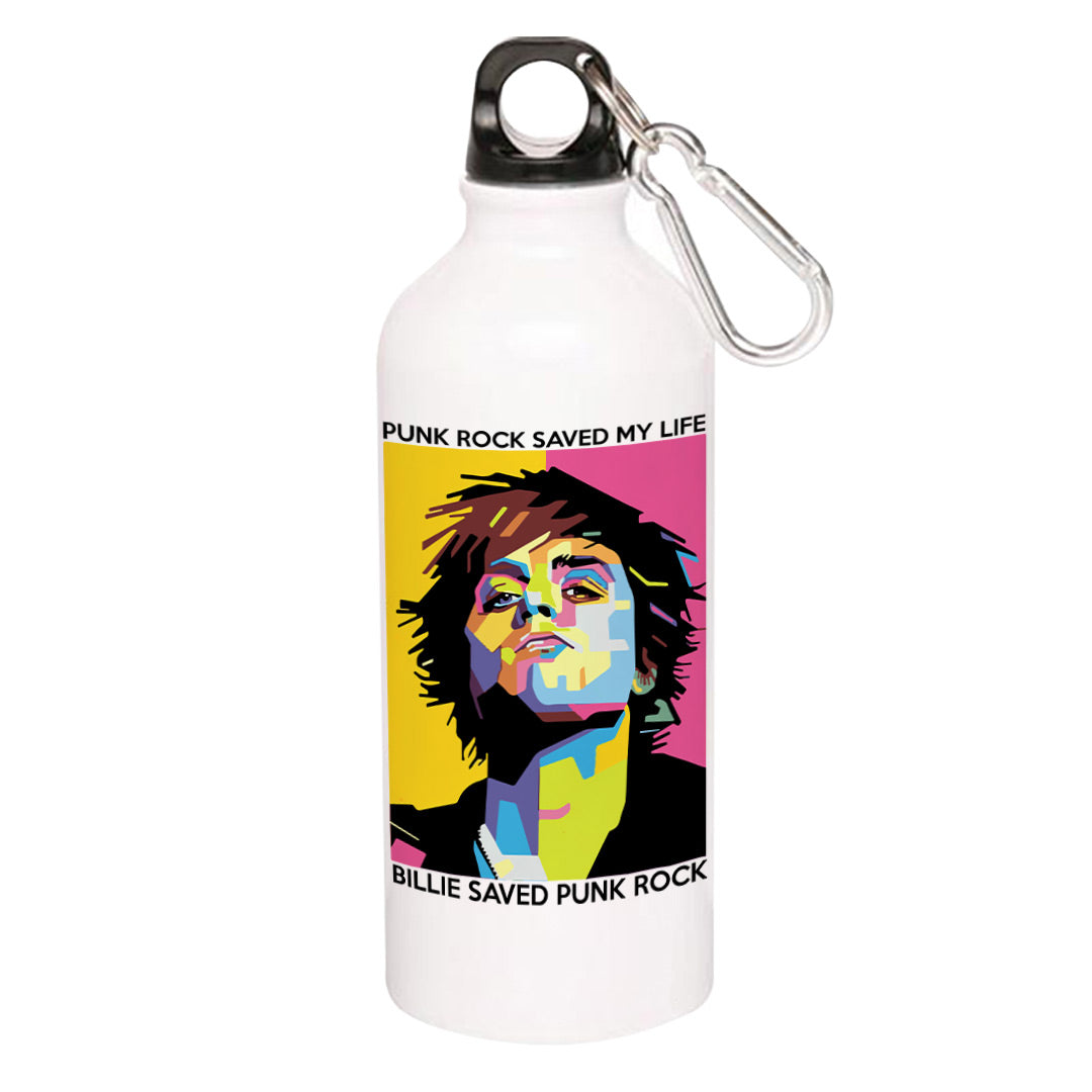 green day punk rock saved my life sipper steel water bottle flask gym shaker music band buy online india the banyan tee tbt men women girls boys unisex