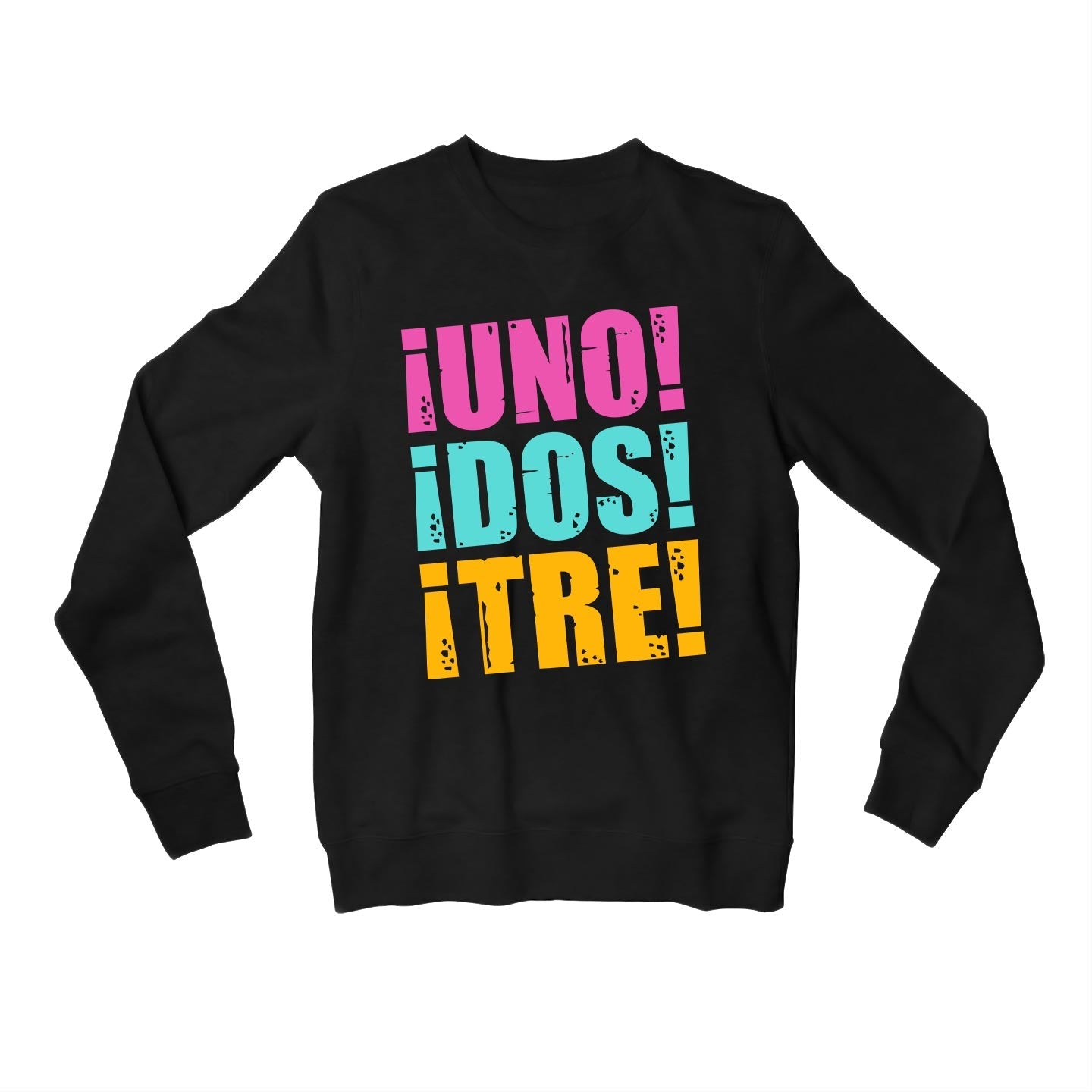 green day uno dos tre sweatshirt upper winterwear music band buy online india the banyan tee tbt men women girls boys unisex black