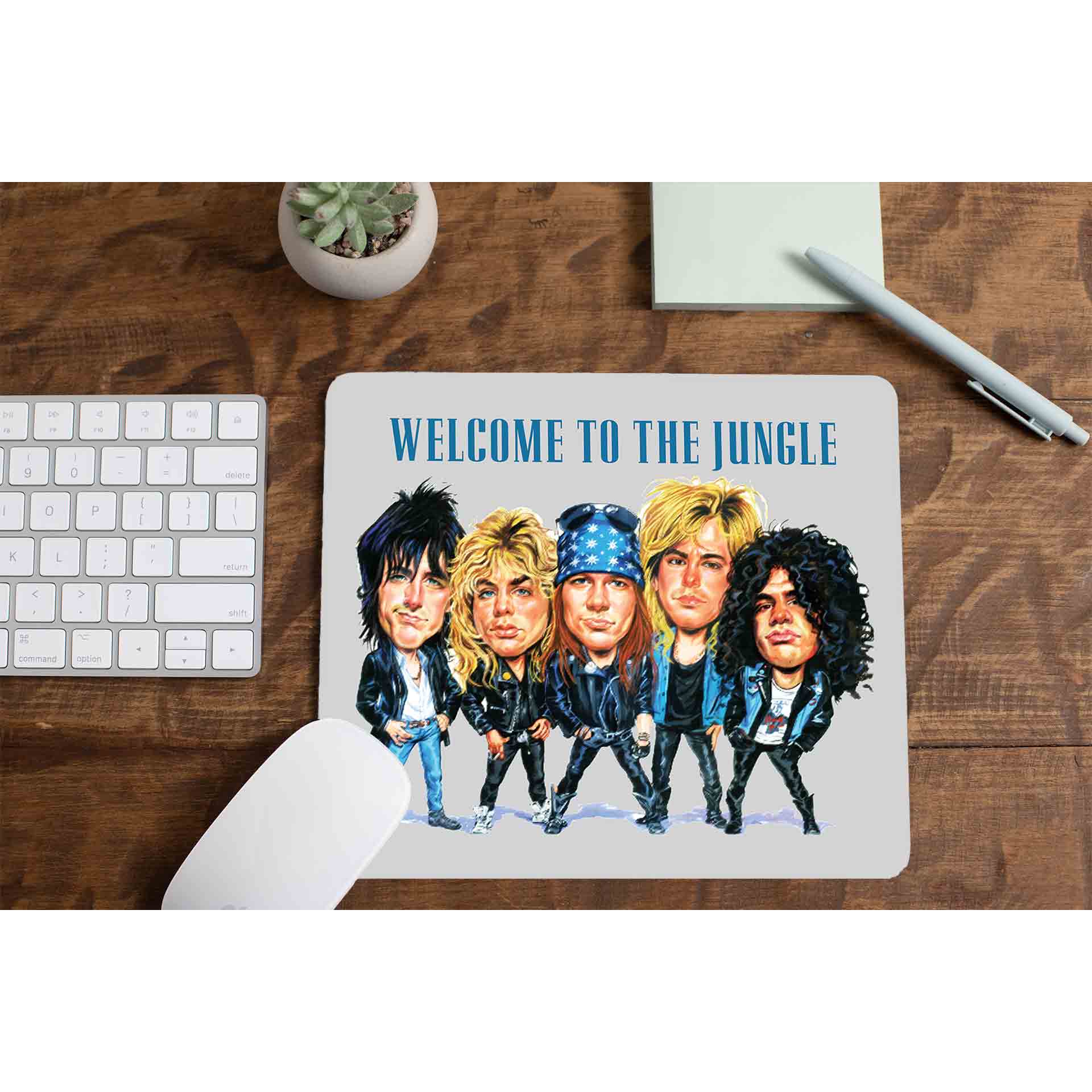 guns n' roses welcome to the jungle mousepad logitech large anime music band buy online india the banyan tee tbt men women girls boys unisex