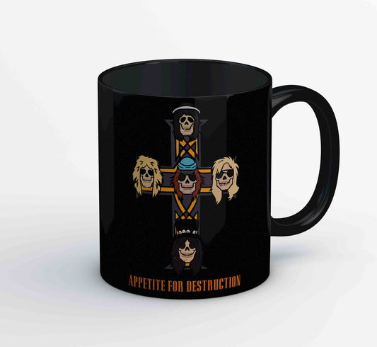 guns n' roses appetite for destruction mug coffee ceramic music band buy online india the banyan tee tbt men women girls boys unisex