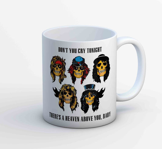 guns n' roses don't cry mug coffee ceramic music band buy online india the banyan tee tbt men women girls boys unisex