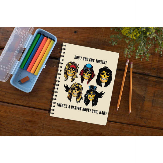 guns n' roses don't cry notebook notepad diary buy online india the banyan tee tbt unruled