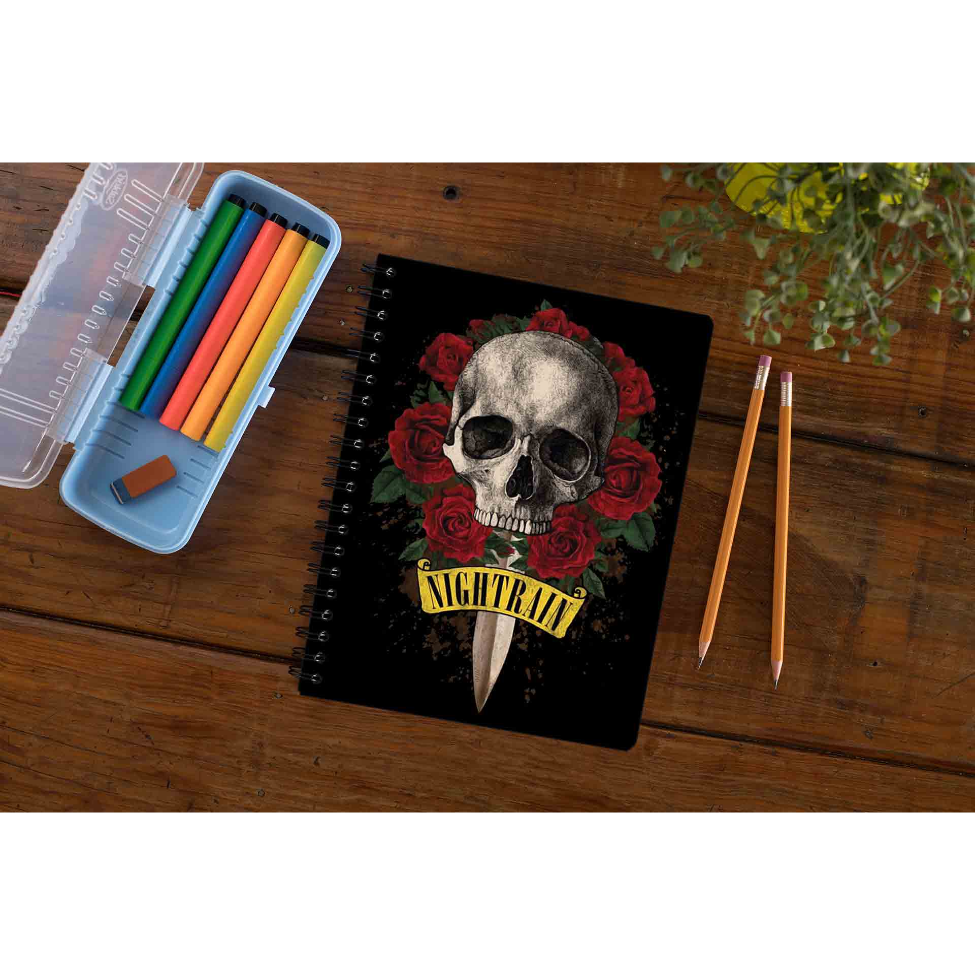 guns n' roses nightrain notebook notepad diary buy online india the banyan tee tbt unruled