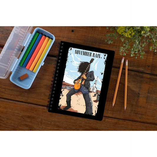 guns n' roses november rain notebook notepad diary buy online india the banyan tee tbt unruled