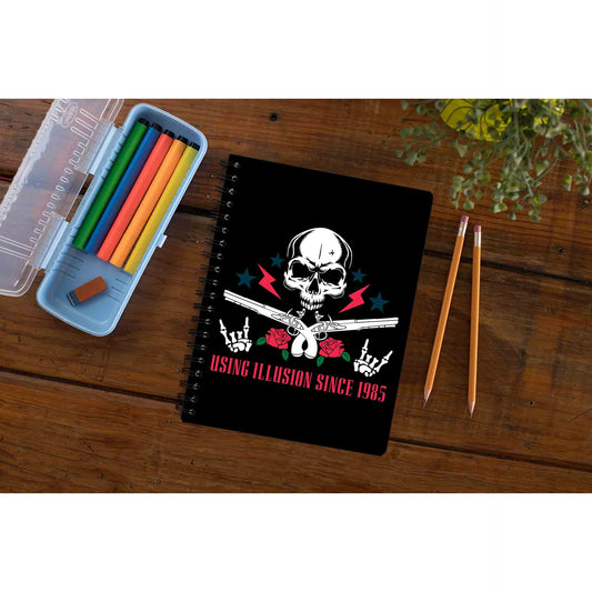 guns n' roses using illusion since 1985 notebook notepad diary buy online india the banyan tee tbt unruled