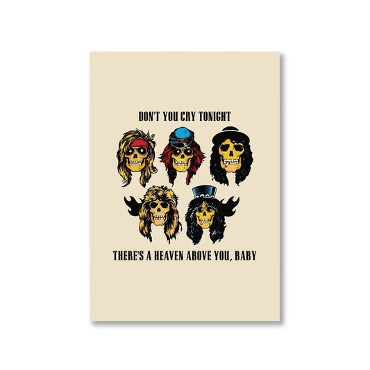 guns n' roses don't cry poster wall art buy online india the banyan tee tbt a4