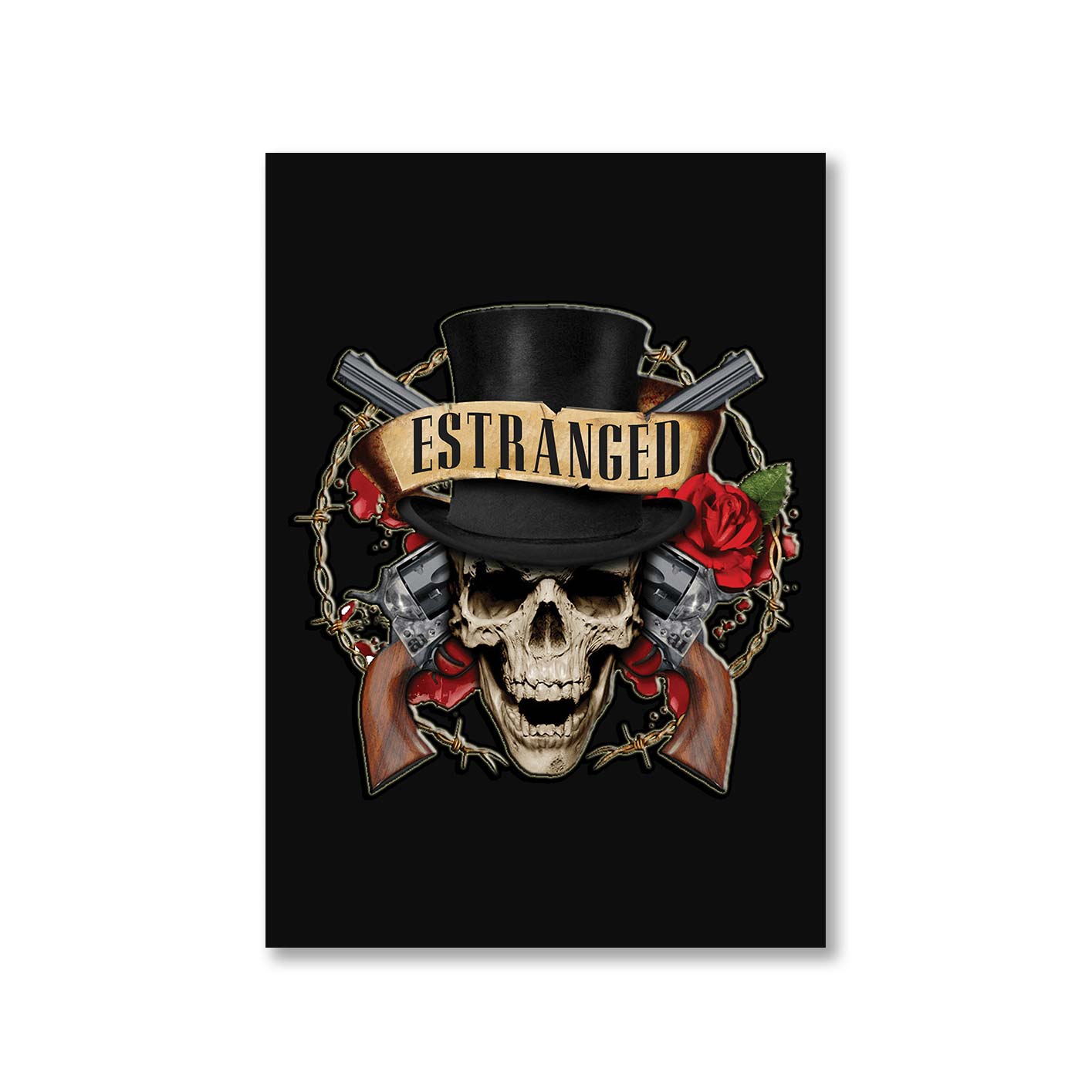 guns n' roses estranged poster wall art buy online india the banyan tee tbt a4