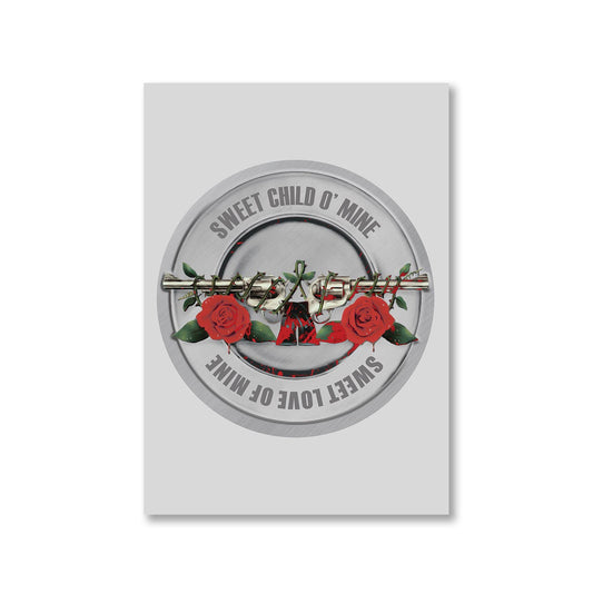 guns n' roses sweet child o' mine poster wall art buy online india the banyan tee tbt a4