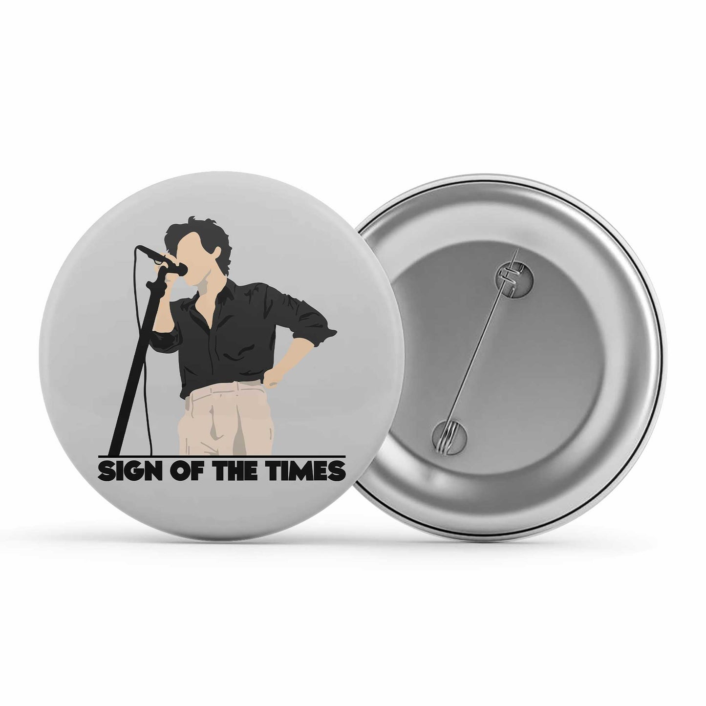 harry styles sign of the times badge pin button music band buy online india the banyan tee tbt men women girls boys unisex