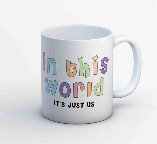 harry styles as it was mug coffee ceramic music band buy online india the banyan tee tbt men women girls boys unisex  - in this world, it's just us
