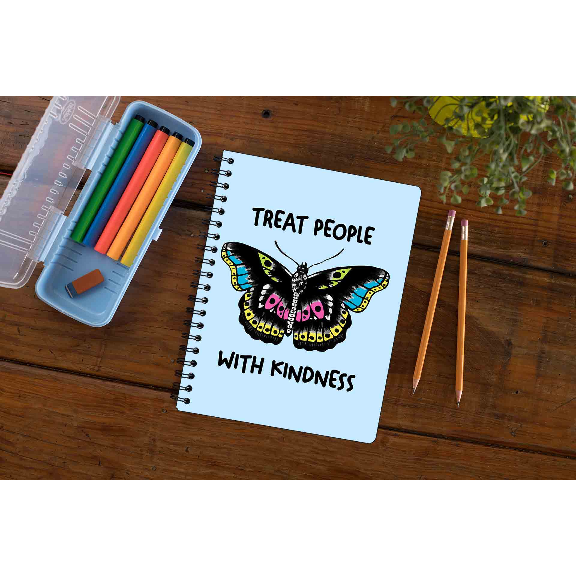 harry styles treat people with kindness notebook notepad diary buy online india the banyan tee tbt unruled