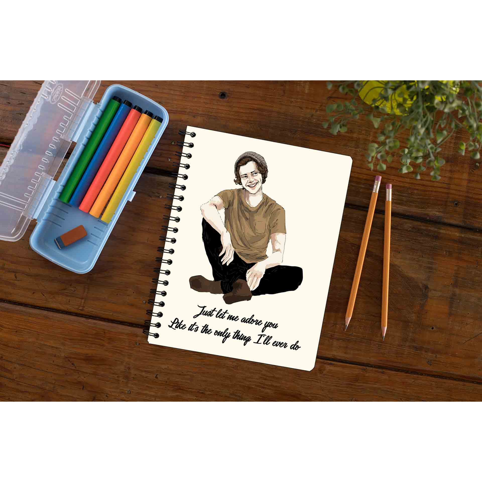 harry styles adore you notebook notepad diary buy online india the banyan tee tbt unruled