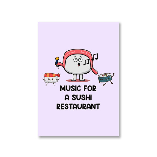 harry styles music for a sushi restaurant poster wall art buy online india the banyan tee tbt a4