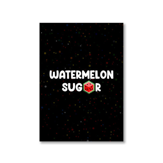 harry styles watermelon sugar poster wall art buy online india the banyan tee tbt a4