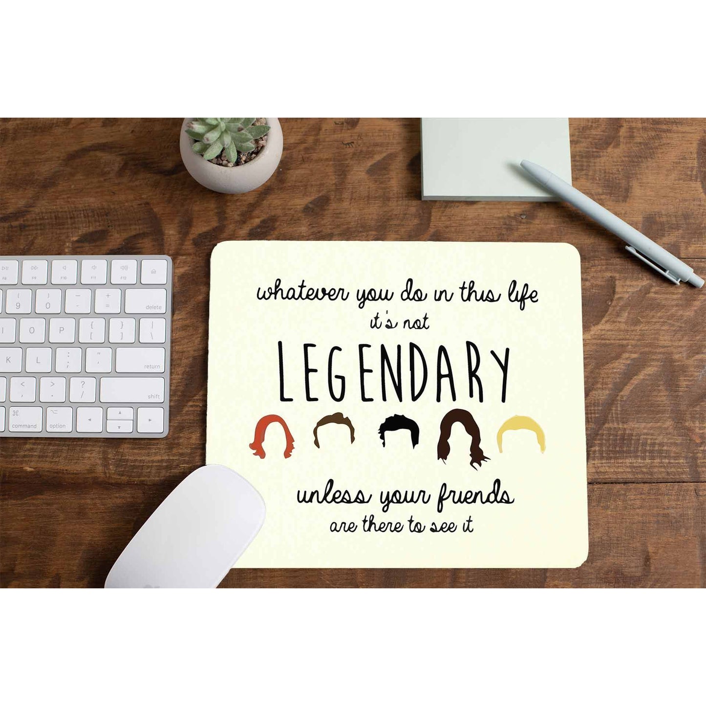 How I Met Your Mother Mousepad - Legendary The Banyan Tee TBT