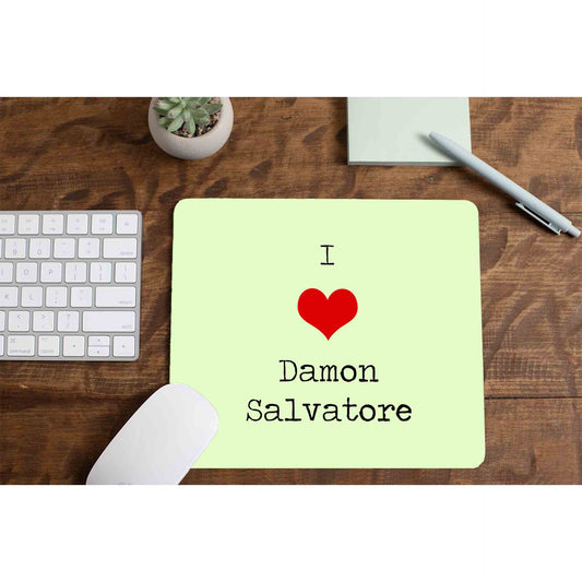 the vampire diaries i love damon mousepad logitech large anime tv & movies buy online india the banyan tee tbt men women girls boys unisex