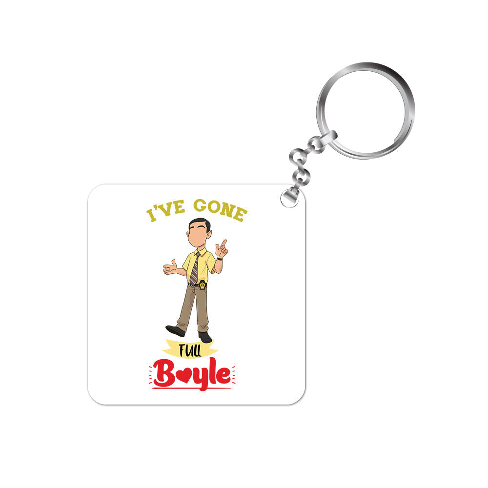 brooklyn nine-nine gone full boyle keychain keyring for car bike unique home buy online india the banyan tee tbt men women girls boys unisex  detective jake peralta terry charles boyle gina linetti andy samberg merchandise clothing acceessories