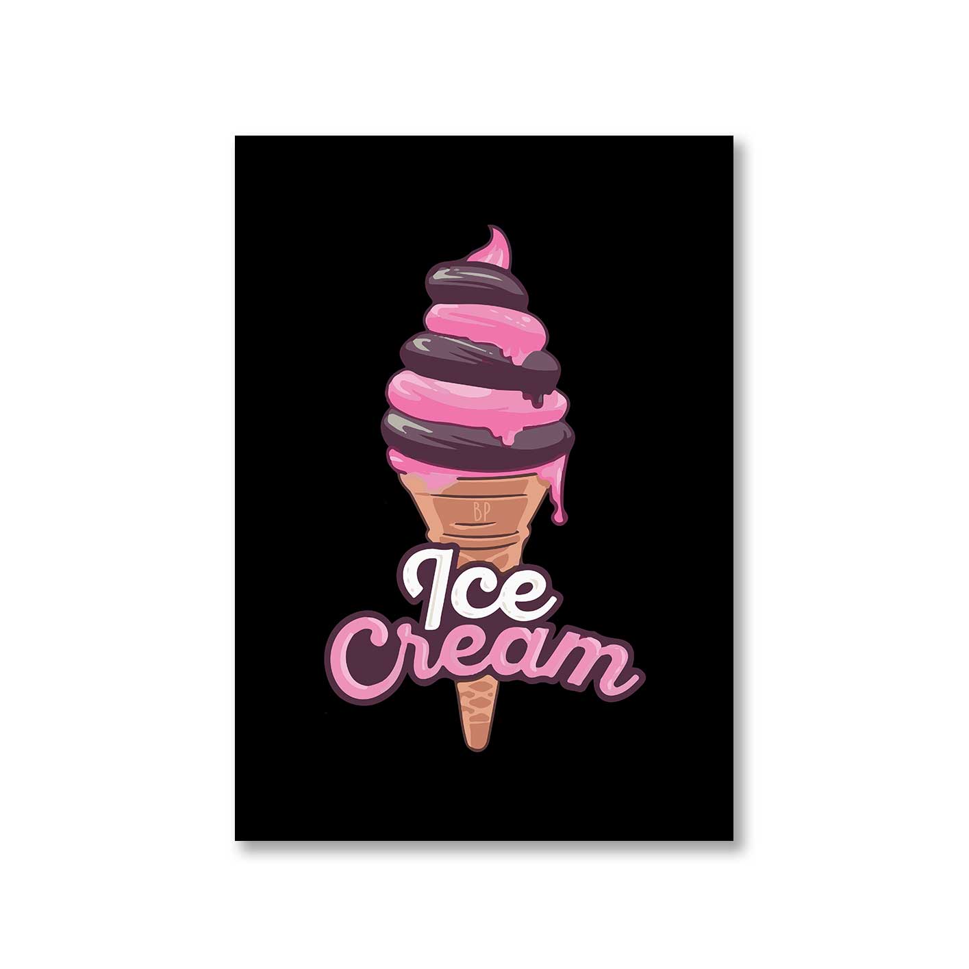 black pink ice cream poster wall art buy online india the banyan tee tbt a4 song k pop jennie lisa jisoo rose