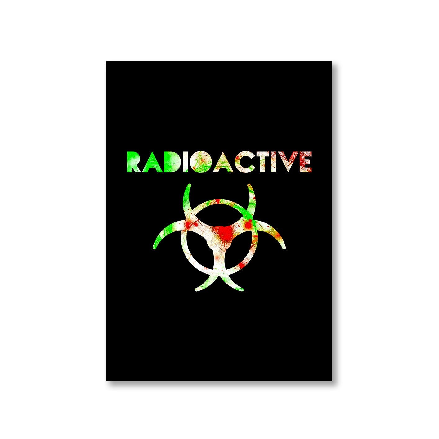 imagine dragons radioactive poster wall art buy online india the banyan tee tbt a4