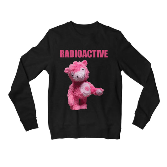 imagine dragons radioactive sweatshirt upper winterwear music band buy online india the banyan tee tbt men women girls boys unisex black